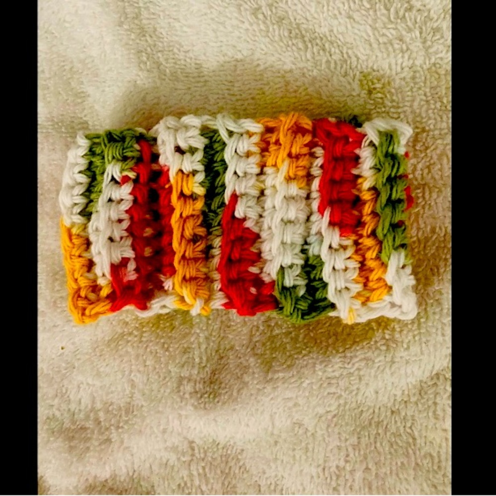 Reusable Cup Cozy in Summer/Fall Colors